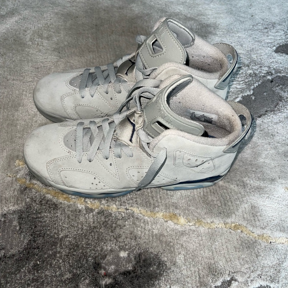 Air Jordan Retro 6 Georgetown GS 7 - Picture 2 of 5
